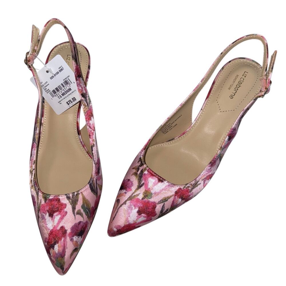 liz claiborne keith women pointed closed toe stiletto heel pumps shoes SZ/ 7.5 M